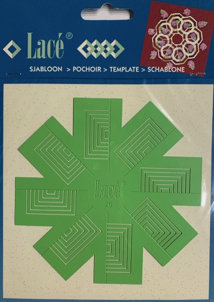 Lacé-Schablone Nr. 26